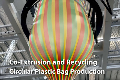 Co-extrusion and Recycling for Circular Plastic Bag Production